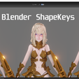 5.png Golden Knight Girl - Realistic Female Character - Blender Eevee