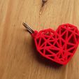 20180205_131937.jpg Geometric Heart Key Ring