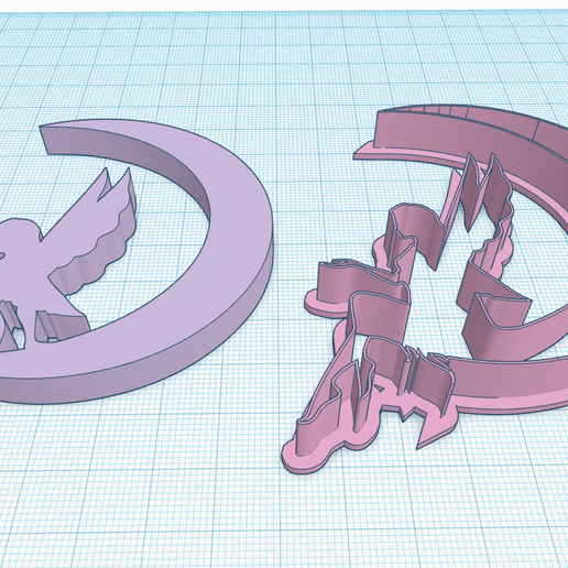 fairy-cutter-1.png Fichier 3D Set spécial d'emporte-pièces en argile polymère 8PCS - beauté, fantaisie et magie・Plan pour imprimante 3D à télécharger, Allexxe