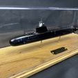 IMG_8649.jpeg 梭鱼/萨夫伦级潜艇 SSBN 模型 1:350 法国海军