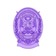 B1F Relieve LAbsorvida.stl Peruvian Police Coat of Arms