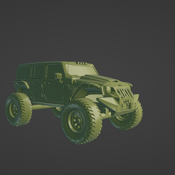1.png STL file Jeep Wrangler Unlimited・3D printable model to download