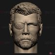 01b.jpg Thor Head - Chris Hemsworth - Avenger - Infinity War 3D print model