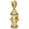 render-1.png Ruby Fire Hydrant Pendant – 3D Printable Jewelry Model