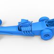 58.jpg Diecast Front engine old school dragster with shell Version 3 Scale 1:25
