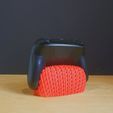switch-3d-print-controller-stand-8.jpg Текстурированная подставка для контроллеров 4 шт || Вертикальный вязаный узор || PS4, PS5, XBOX и Switch