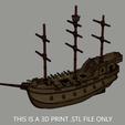 Sea_of_Thieves_-_Galleon_2022-Oct-29_06-32-07PM-000_CustomizedView4255664936.png Sea of Thieves - Galleon Ship - 3D Print .STL File