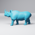 LowPolyRhino-preview-3.png Low Poly Rhino