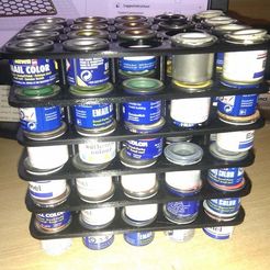 Revell paint holder system