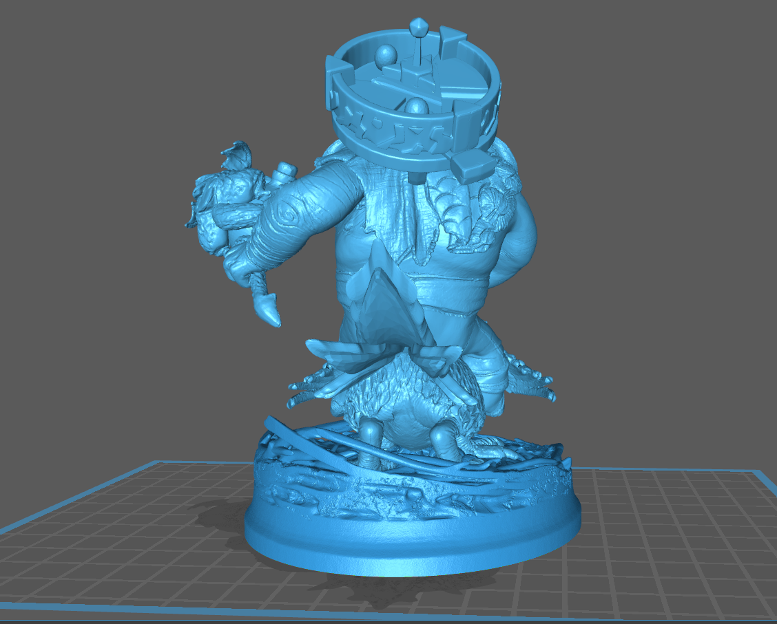 STL file Ogre Magi Figurine Arcane (Dota 2)・3D printing model to ...
