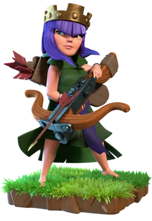 ARCHER QUEEN CLASH ROYALE