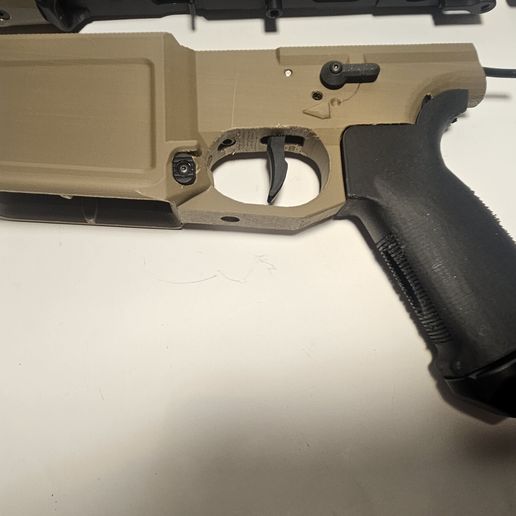 👽 EMFAR100 lower prototype・ STL File for 3D printing・Cults