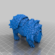 Bastiliadon-TSSR-P0-Body.png Rough Seraphon Bastiladon Proxy - Dinosaur Only - New Pose 4/18/20