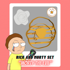 1.png Rick and Morty Cookie Cutter Set