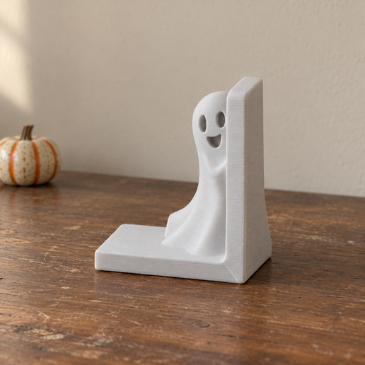Sujetalibros fantasma | Halloween STL