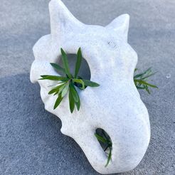 D4470986-6EF3-44F5-85DE-C39C7B7E04BC.jpeg STL-Datei CUBONE SKULL POKEMON PLANTER - COMMERCIAL LICENSE・3D-druckbares Modell zum herunterladen