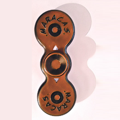 Spinner maracas 2.png STL-Datei Hand spinner maracas・Design zum Herunterladen und 3D-Drucken
