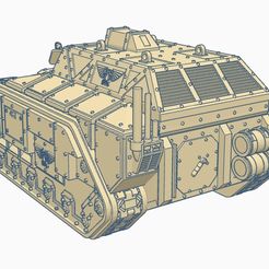 Jericho-Mk2-Closed-2.jpg Free STL file Jericho MLRS Mk 2・3D print design to download
