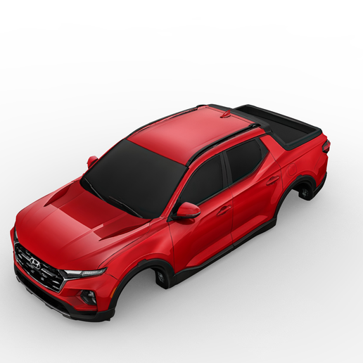 Hyundai Santa Cruz 2021 – Detailed 3D Pickup Truck Body Model