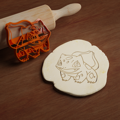 bulbasaur-1.png STL file Bulbasaur Cookie Cutter Pokemon・3D print object to download