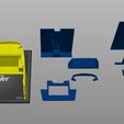 printbed_layout_3.jpg 3D file RC model Aston Martin DB5・3D printing idea to download