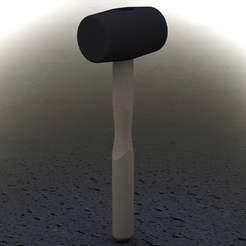 Binder1_Page_01.png Rubber Mallet with Wooden Handle