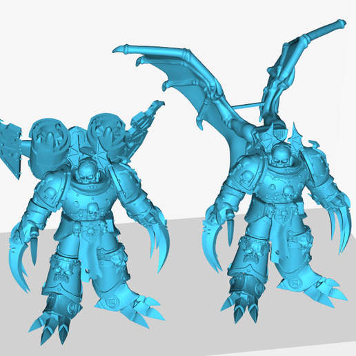 chaos raptor lord/ demon prince