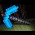 3.png Minecraft Pickaxe - Real Sized and Textured
