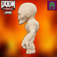 3.png Doom Eternal Zombie Collectible Figurine High Res Custom Model