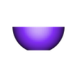 Partie_basse.STL Boîte sphérique avec un " X " 70 mm / Spherical box with a " X " 70 mm