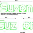 SUZON-COTES.jpg Suzon, Luminous First Name, Lighting Led, Name Sign