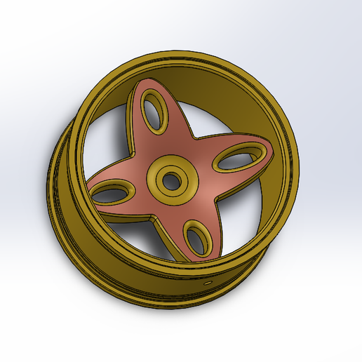 🛞 Rc 1/10 Wheel 12mm Hex・ STL File for ・Cults
