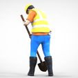 N1_C.9-Copy.jpg N1 Construction Worker 1 64 Miniature With Shovel and Metal pole
