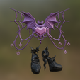Screenshot_14.png Vampire heart (shoes and  crown)  for  Monster High Draculaura