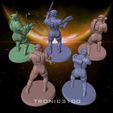 Alliance2.jpg Mass Effect Alliance military Squad: Miniature Pack for Tabletop games.