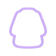 3.75.stl 🛁 BATH ROBE COOKIE CUTTER | ROBE SHAPE | BATHROOM & SPA THEME | STL FILE BUNDLE