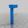 left_leg.png Minecraft chicken - easy assembly, no supports