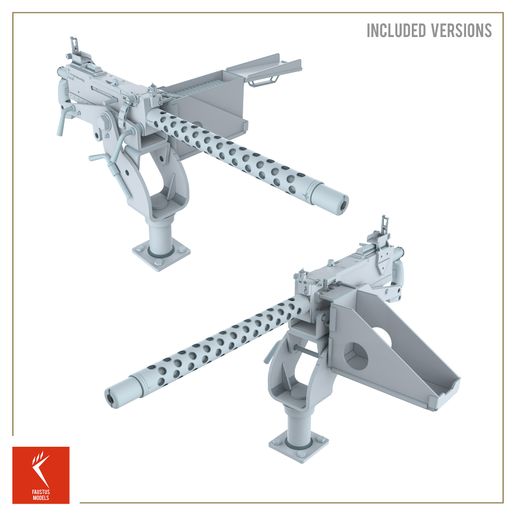 detail2.jpg M1919A4 BROWNING CAL.30 AMERICAN MACHINE GUN 3D-PRINT 1/35 AND 1/16 FM22-001