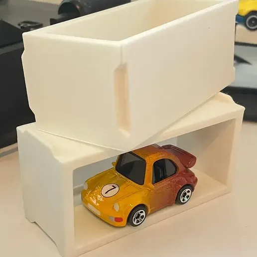 unstacked.webp single 1:64 scale car display car (stackable)