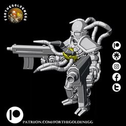 CorruptedBetabot.jpg 3D-Datei Korrumpierter Betabot (32mm Maßstab)・Design zum Herunterladen und 3D-Drucken