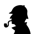 sherlock.png Sherlock wall decal