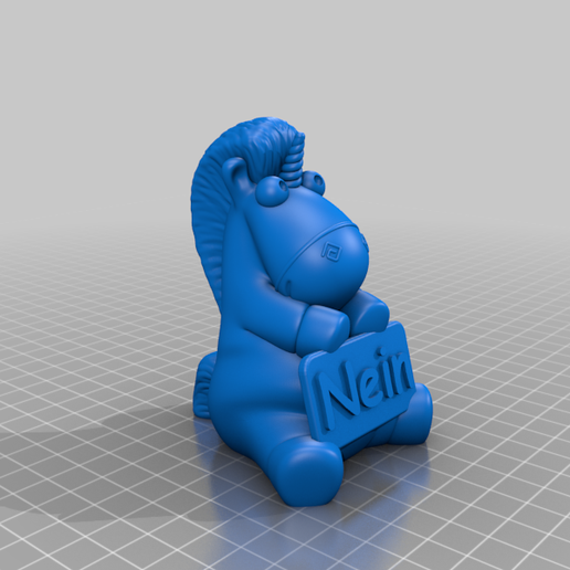 Neinhorn.png Einhorn uNOcorn (Unicornio que dice NO)