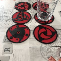 WhatsApp-Image-2022-06-30-at-7.07.14-PM-1.jpeg Fichier STL Dessous de verre Mangekyo Sharingan・Idée pour impression 3D à télécharger
