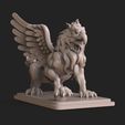 Gripho.1321.jpg Sculpture of a Griffin