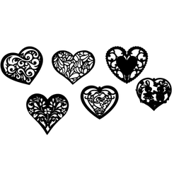 a.png 6 motifs de cœurs différents