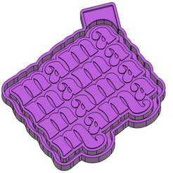 mama-3.png STL file Mama FRESHIE MOLD - 3D MODEL MOLDING FOR MAKING SILICONE MOULD・Template to download and 3D print