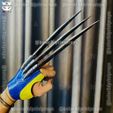 z5379428308518_e32c3bcce9c4af53f8d3053429a894b2.jpg Wolverine Gloves Claw Weapon - Marvel Cosplay