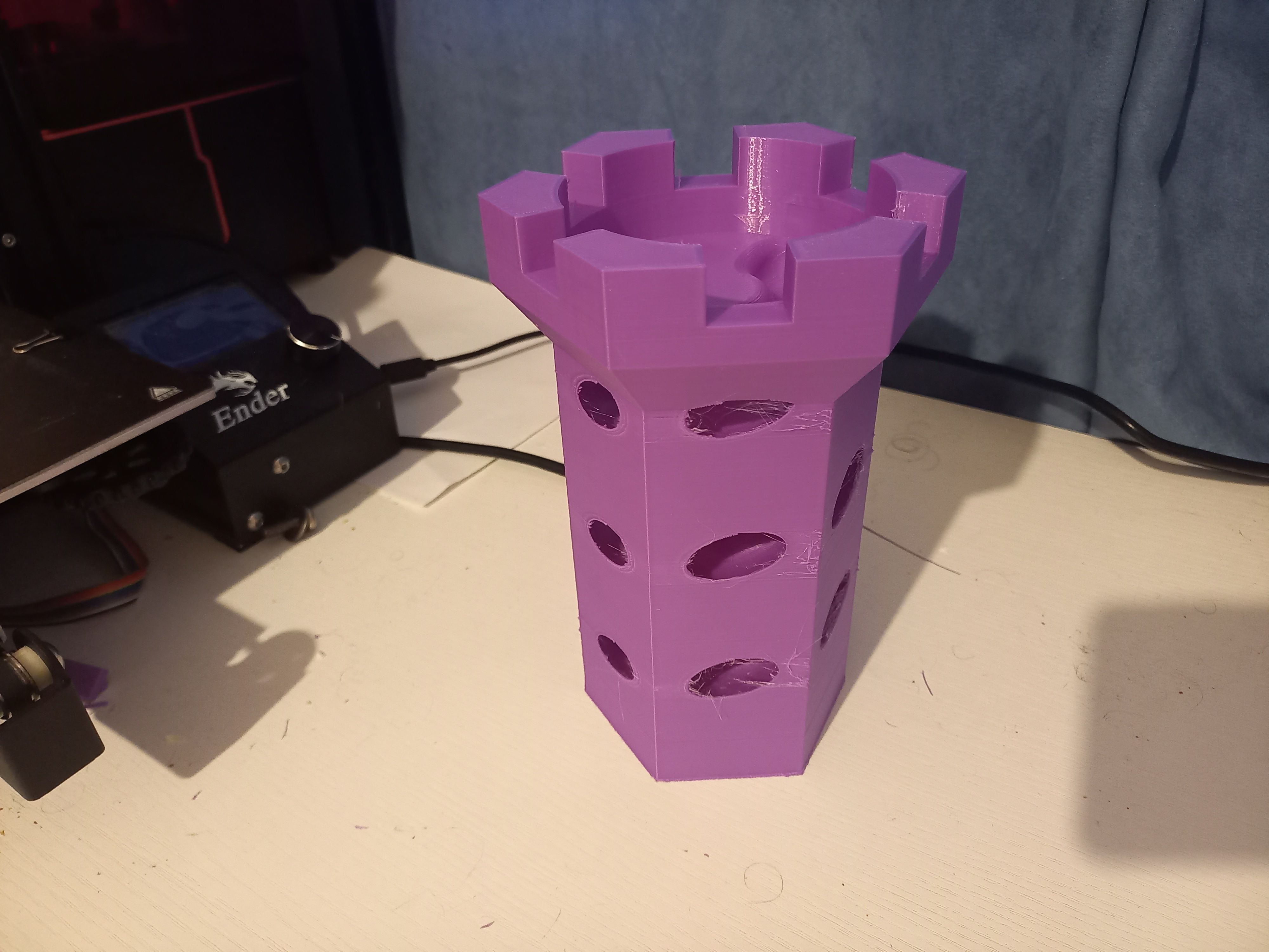 Tour De Dés Vikings 3D - Pour Jeux De Rôle, Donjons & Dragons - Design Sorcier - Anti-Triche