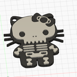 STL file Hello Kitty Sofa Controller ps5 👋・3D printable model to  download・Cults
