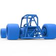 64.jpg Diecast Supermodified front engine race car Base Scale 1:25